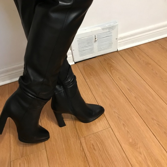 Leather winter boots - Picture 4 of 13